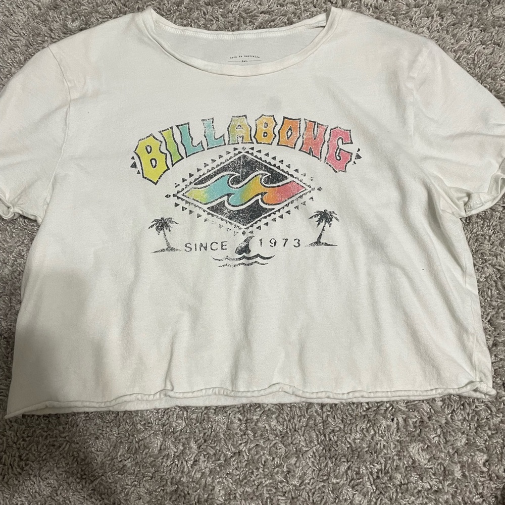 bill a bong cropped tee